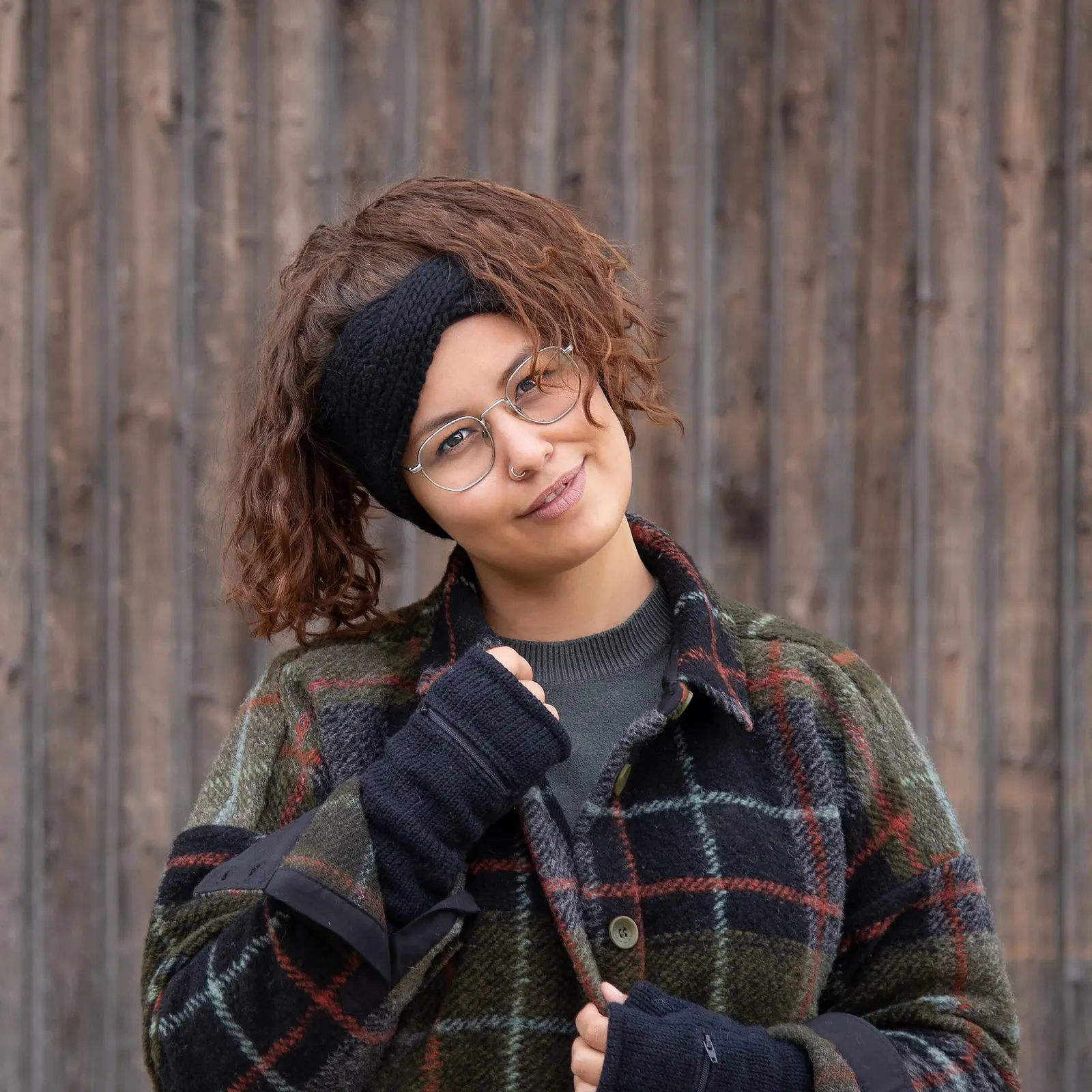 В'язана пов'язка McRon Sarala 9011 Жіноча Біла, фото №2