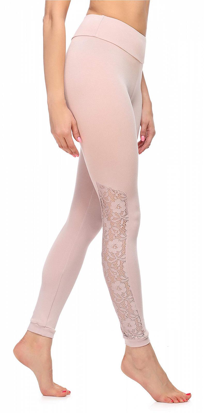 Леггинсы Merry Style MS10-310 Женские Длинные с Кружевом, фото №4