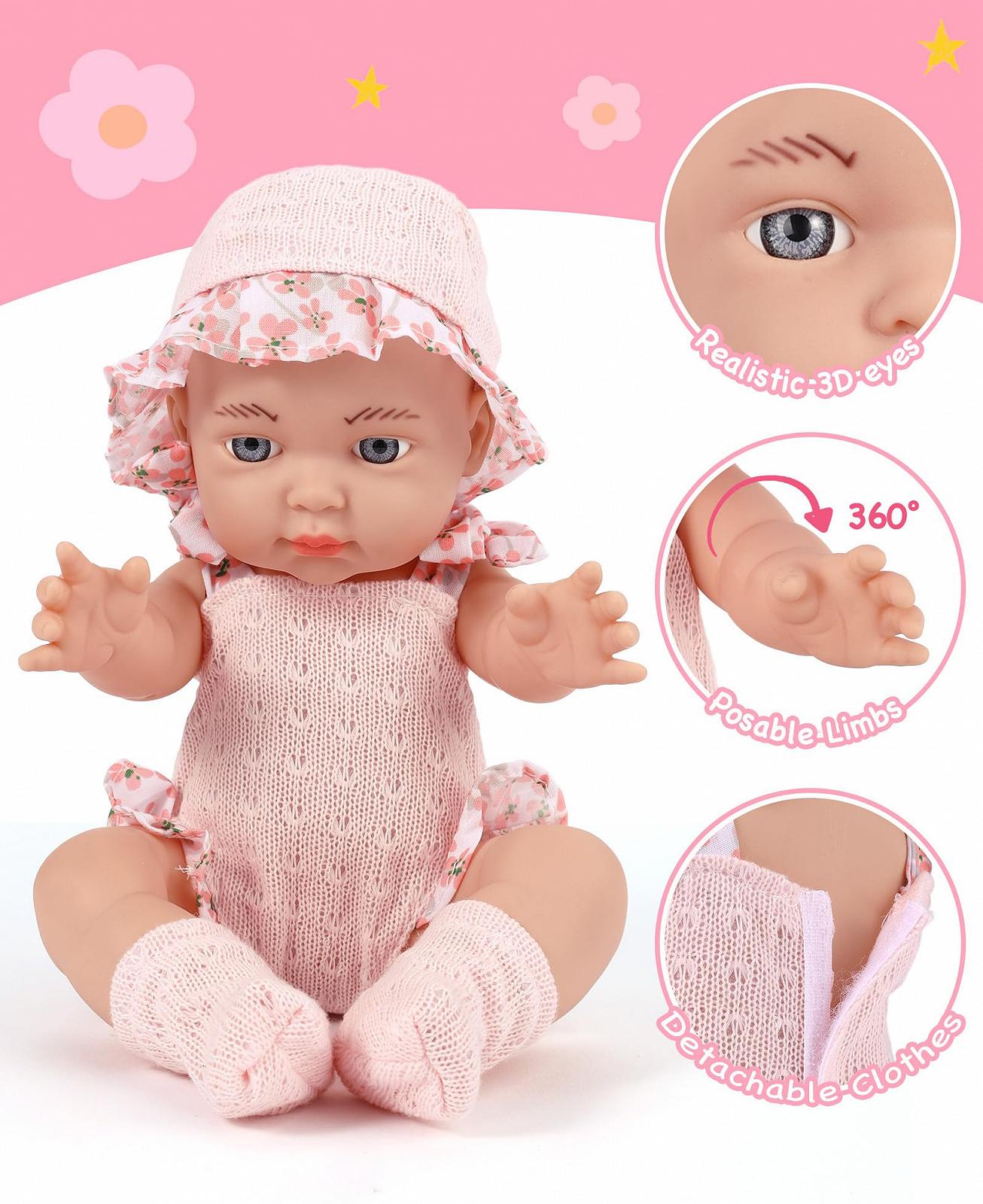 Кукла GAGAKU 30 см с переноской для девочек, аксессуары для переноски, фото №4 Кукла GAGAKU 30 см с переноской для девочек, аксессуары для переноски, фото №4