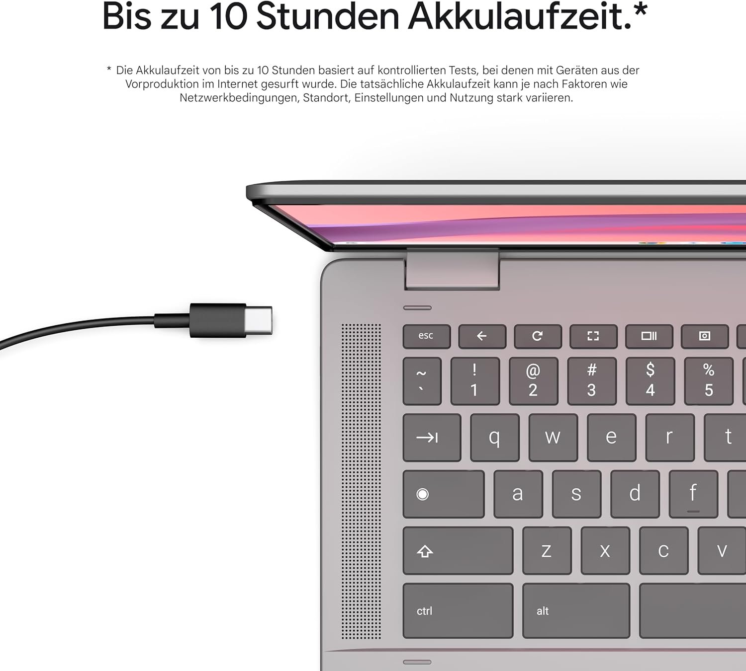 Сенсорный ноутбук 10.95" Lenovo Chromebook Duet 11M889 MediaTek Kompanio 838 RAM 4GB eMMC 128GB 12ч батарея ChromeOS Алюминиевый корпус (UKR), фото №4