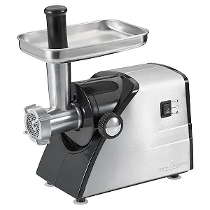 Электрическая мясорубка ProfiCook FW 1060 1000 Вт Черный и серебристый - Фото 1