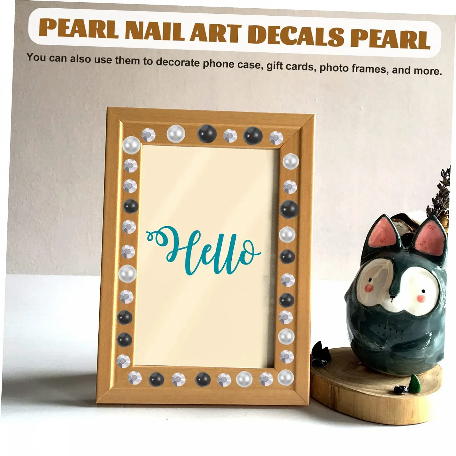 Прикраси для нігтів Healeved 12 упаковок, перлини, прикраси для манікюру, різноманітні, фото №5