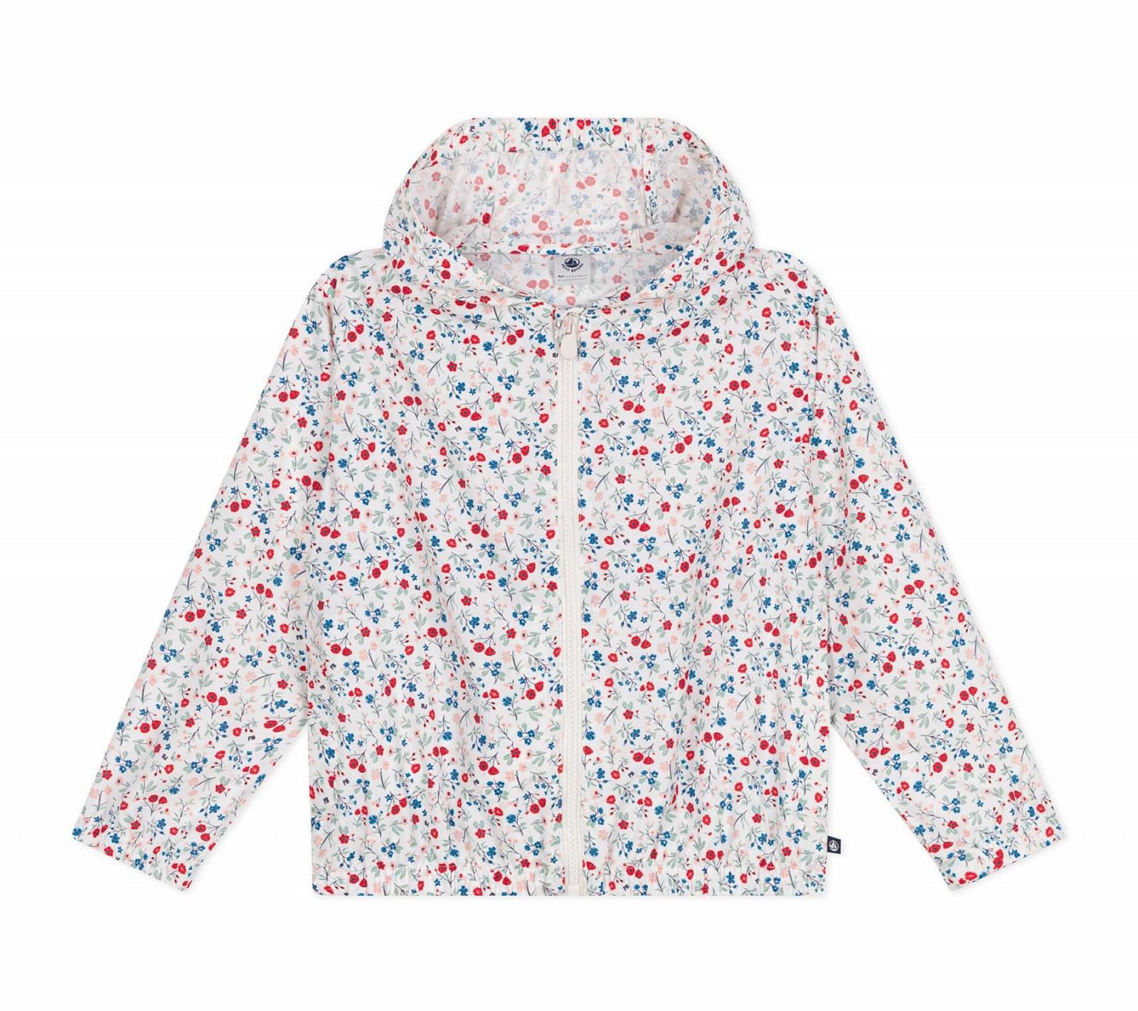 Ветрозащитная куртка для девочек Petit Bateau Anti UV, фото №1