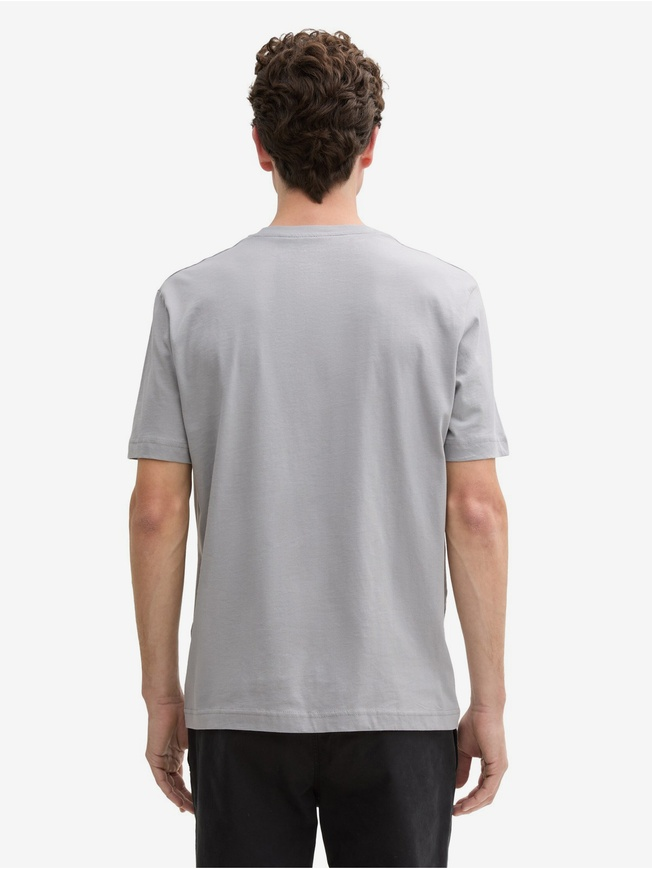 Футболка Tom Tailor LOGO TEE MEN'S 1037735-32917 Серая XL, фото №2
