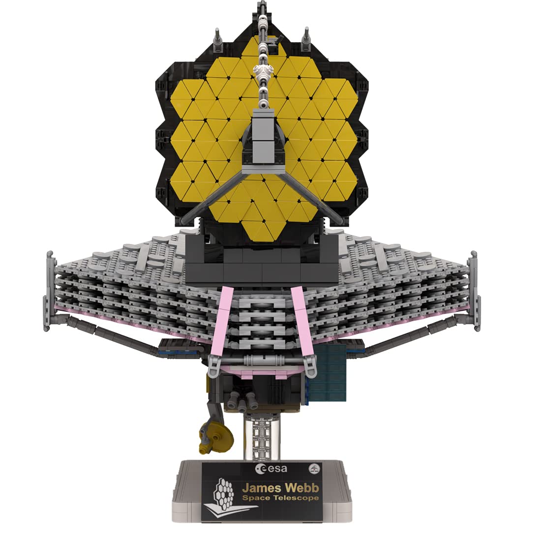 Конструктор AMOC NASA Series James Webb Space Telescope 4514PCS, фото №7
