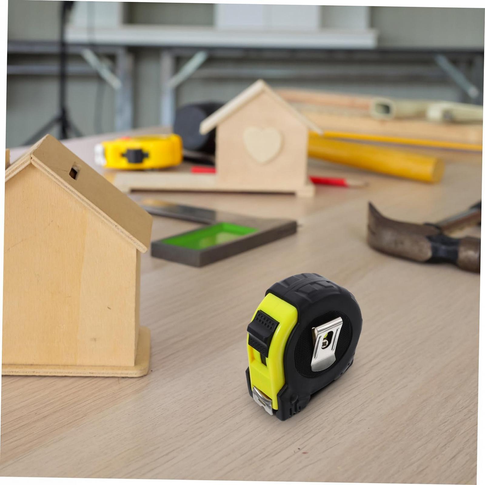 Рулетка Lurrose 5 м, вуглецева сталь, фото №6