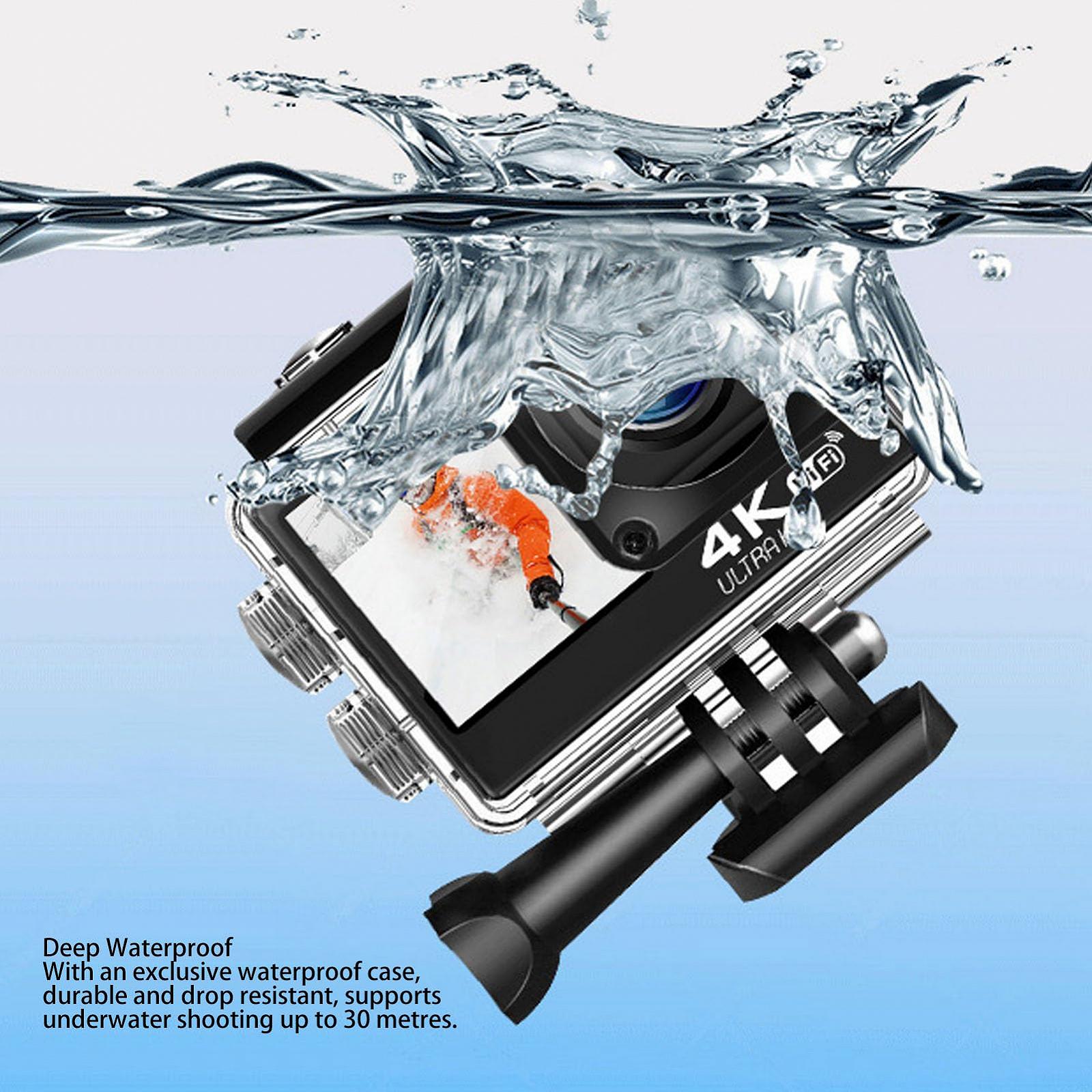 Камера VBESTLIFE 4K 20MP WiFi 24M Водонепроницаемая Подводная Камера с Двойным Экраном, Пультом Дистанционного Управления, фото №5 Камера VBESTLIFE 4K 20MP WiFi 24M Водонепроницаемая Подводная Камера с Двойным Экраном, Пультом Дистанционного Управления, фото №5