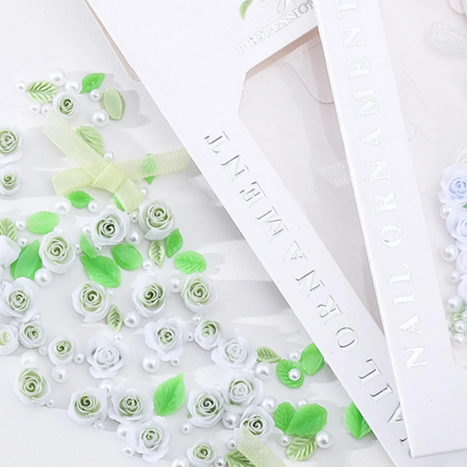 3D Цветок Роза Аксессуары для ногтей Маникюр Аксессуары для ногтей Украшение для ногтей, фото №7