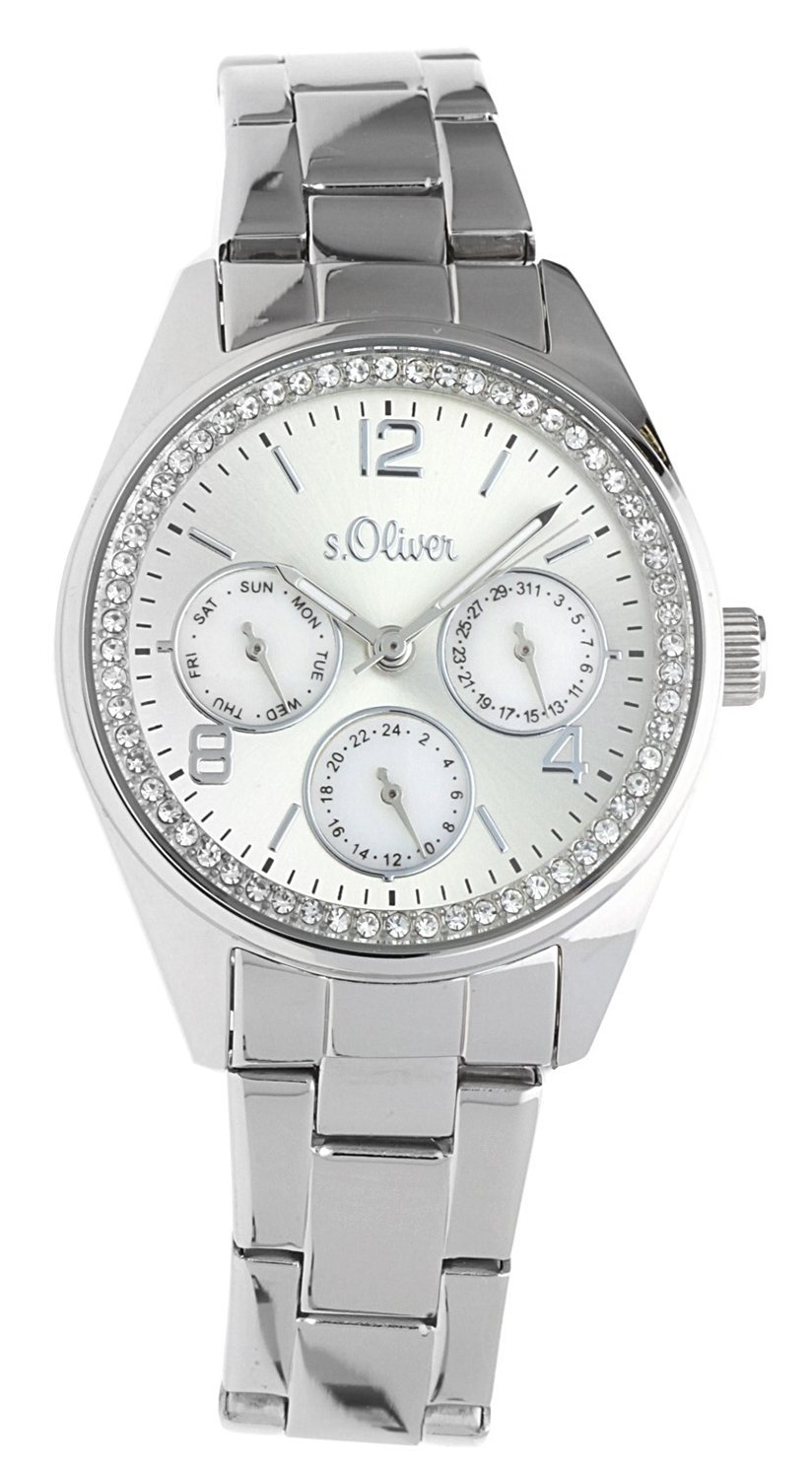 Часы s.Oliver Женские Аналоговые Кварцевые SO-3063-MM Нержавеющая сталь, фото №3 Часы s.Oliver Женские Аналоговые Кварцевые SO-3063-MM Нержавеющая сталь, фото №3