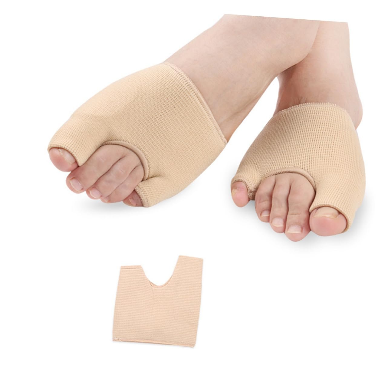 Шина для коррекции вальгусной деформации, размер L, U-образная, с дыхающей гелевой вставкой, фото №1