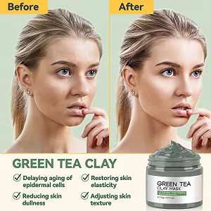 Маска для обличчя, Набір з 3 глиняних масок з куркумою synthetic.ua - Фото 1