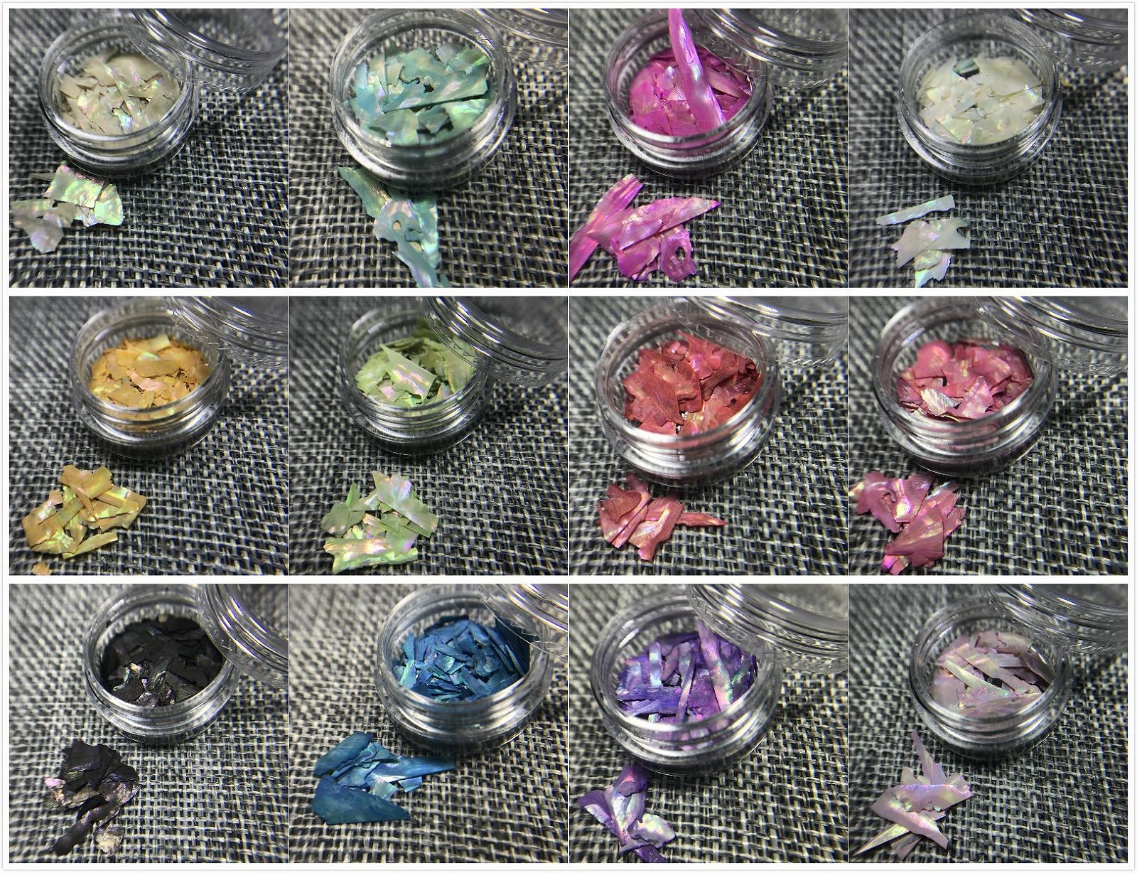 Перламутр для нігтів в упаковці Clamshell,, фото №4