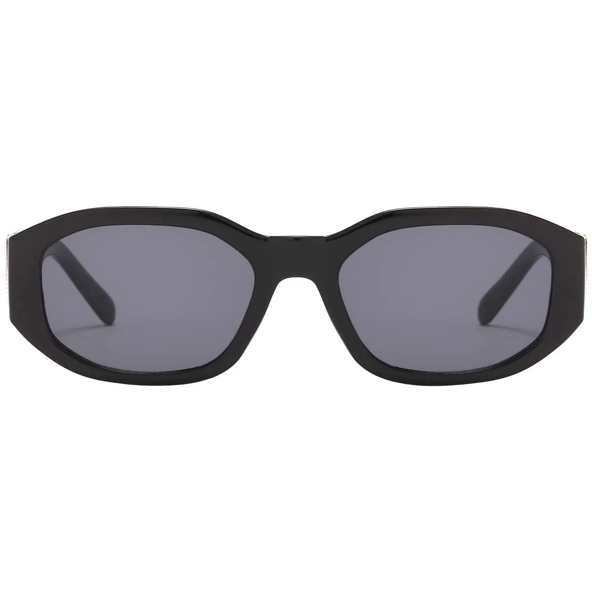 Сонцезахисні окуляри Прямокутні Junsika Модні Вінтажні Дизайн Luxury Small 90s UV400, фото №2