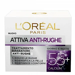 Крем для обличчя L'Oréal Paris Active Anti-Wrinkle 55+ 50 ml - Фото 1