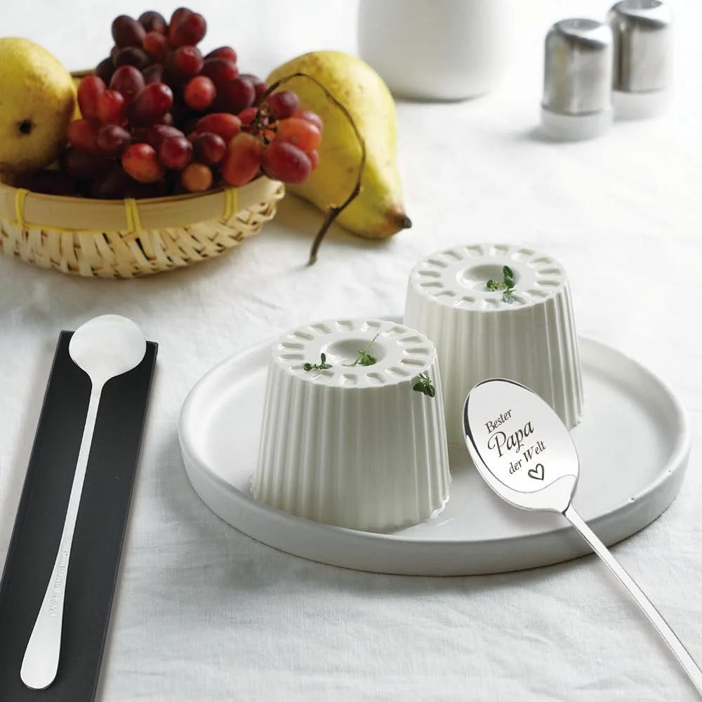 Ложка для кави Найкращий тато, подарунок на День батька, подарунок на день народження, фото №6