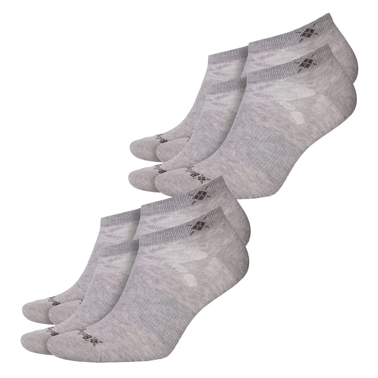 Шкарпетки Burlington Everyday 2-Pack Trainer Light Grey (3400) 36-41, сірий, фото №1