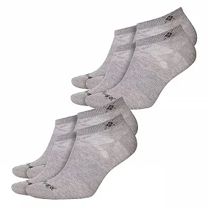 Шкарпетки Burlington Everyday 2-Pack Trainer Light Grey (3400) 36-41, сірий - Фото 1