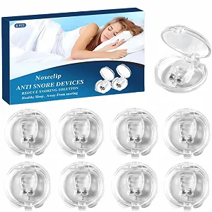 Засіб від хропіння 8 шт, багаторазовий, силіконовий магнітний - Фото 1