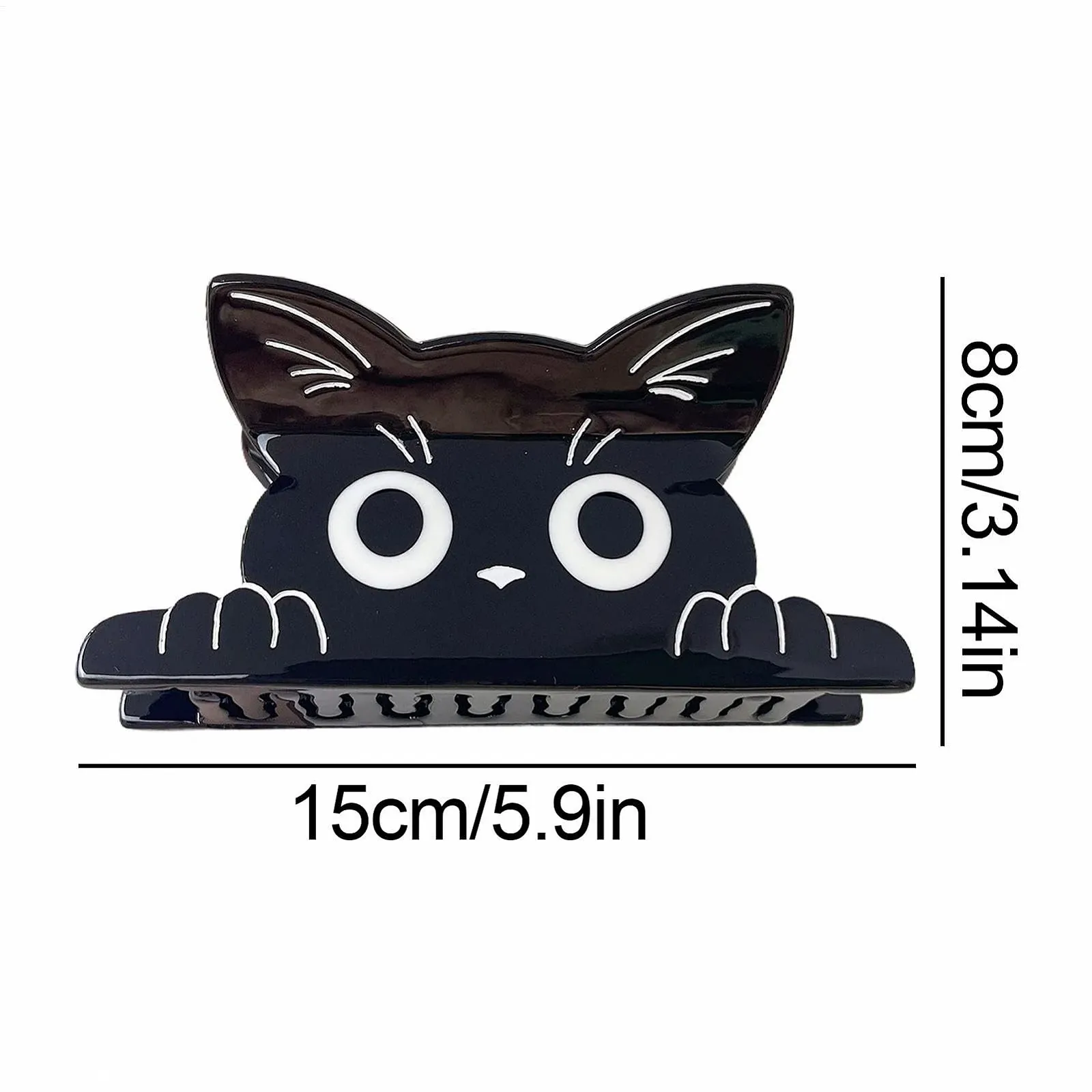 Коготь для волос Без бренда Кошачья заколка, фото №5 Коготь для волос Без бренда Кошачья заколка, фото №5