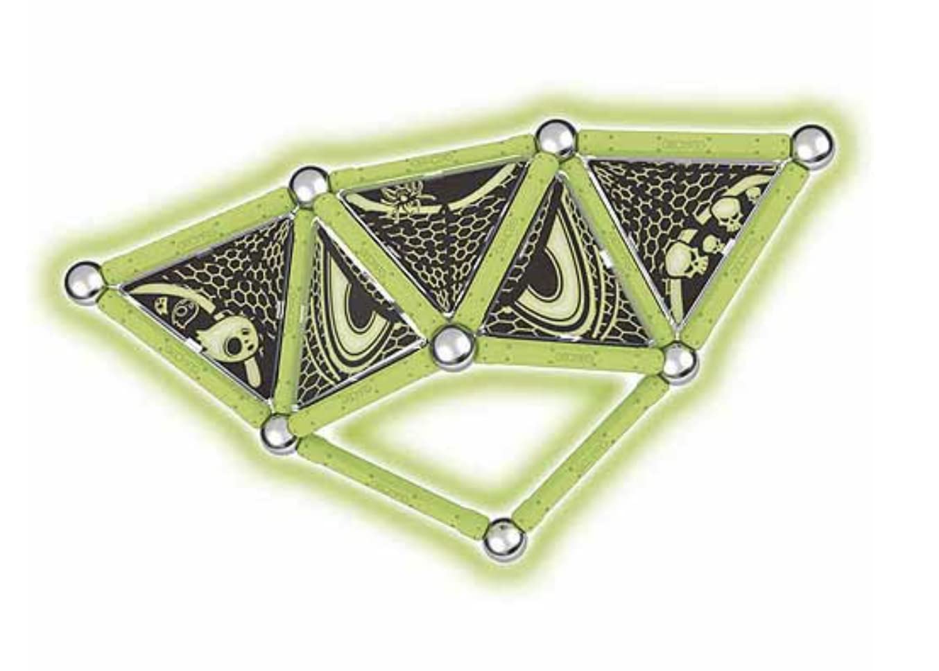 Конструктор Geomag Scary Glow in The Dark Set (37 деталей), фото №5 Конструктор Geomag Scary Glow in The Dark Set (37 деталей), фото №5