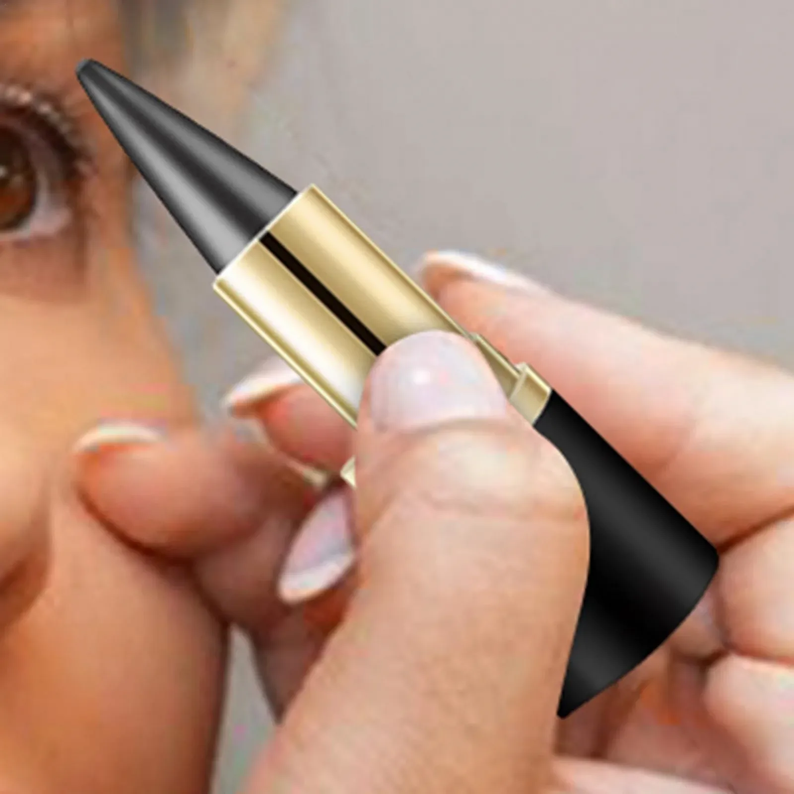 Гель-олівець для очей Schwarzer Gel-Eyeliner, стійкий, чорний, фото №4