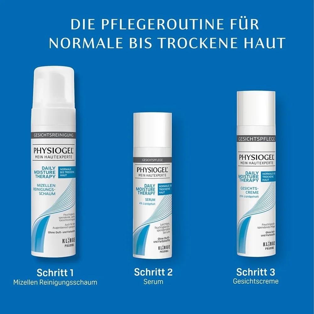 Крем для обличчя PHYSIOGEL Daily Moisture Therapy для нормальної та сухої шкіри, фото №5 Крем для обличчя PHYSIOGEL Daily Moisture Therapy для нормальної та сухої шкіри, фото №5