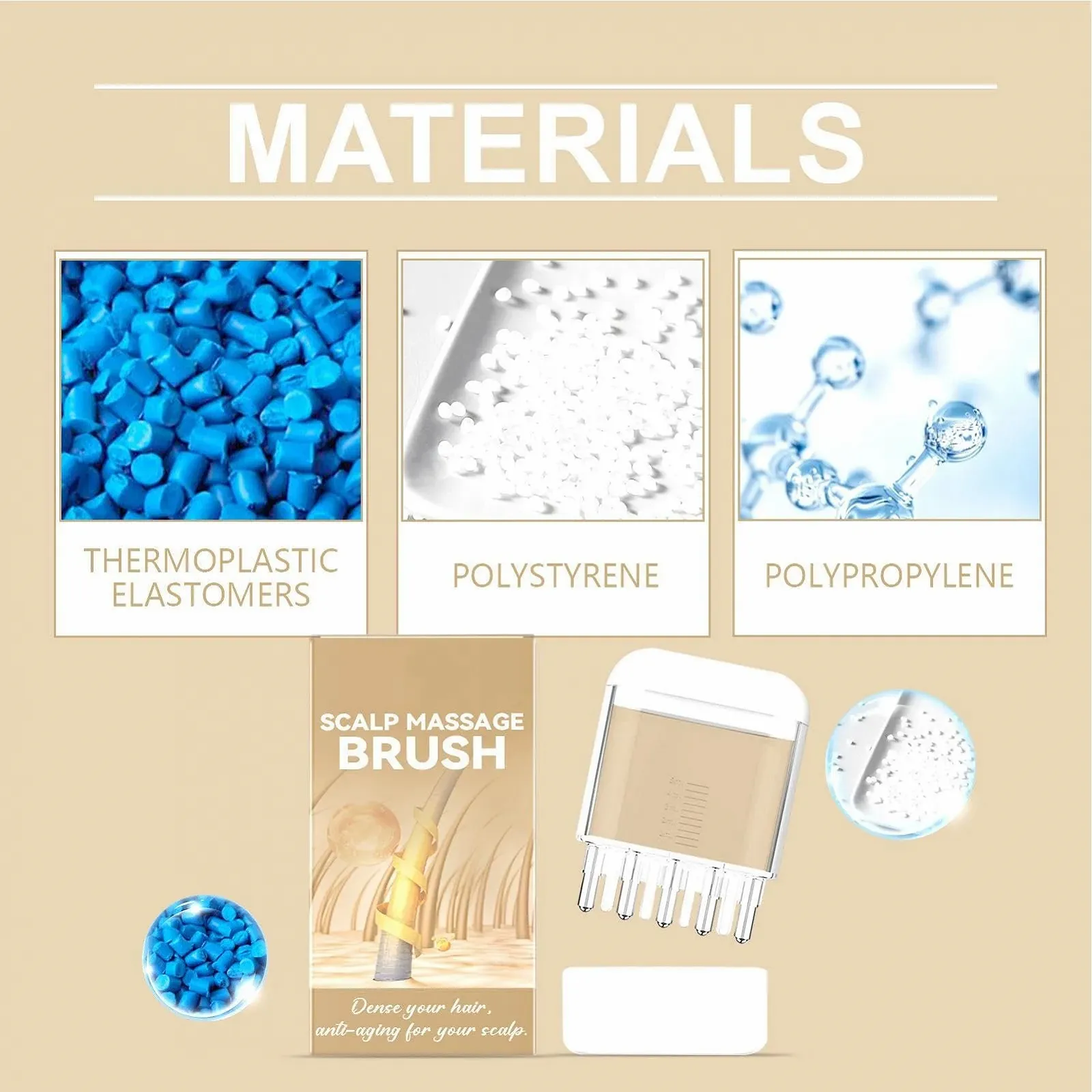 Гребінець-аплікатор для олії Szaluyk, Ефективний ручний гребінець для шкіри голови, фото №5