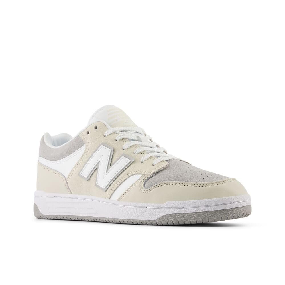 Кросівки New Balance BB480Lgm Білий Сірий, фото №4