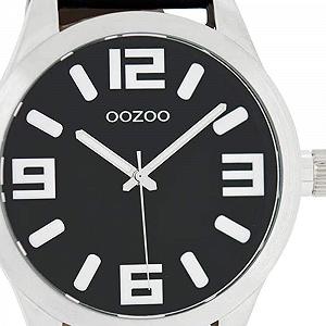 Женские часы Oozoo Ремешок кожаный Черный C1054 synthetic.ua - Фото 1