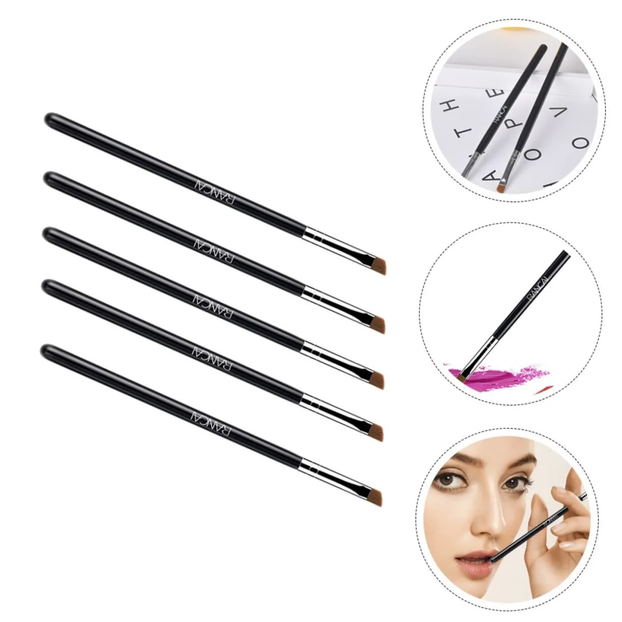 Кисти Housoutil для макияжа, скошенная, фото №4 Кисти Housoutil для макияжа, скошенная, фото №4