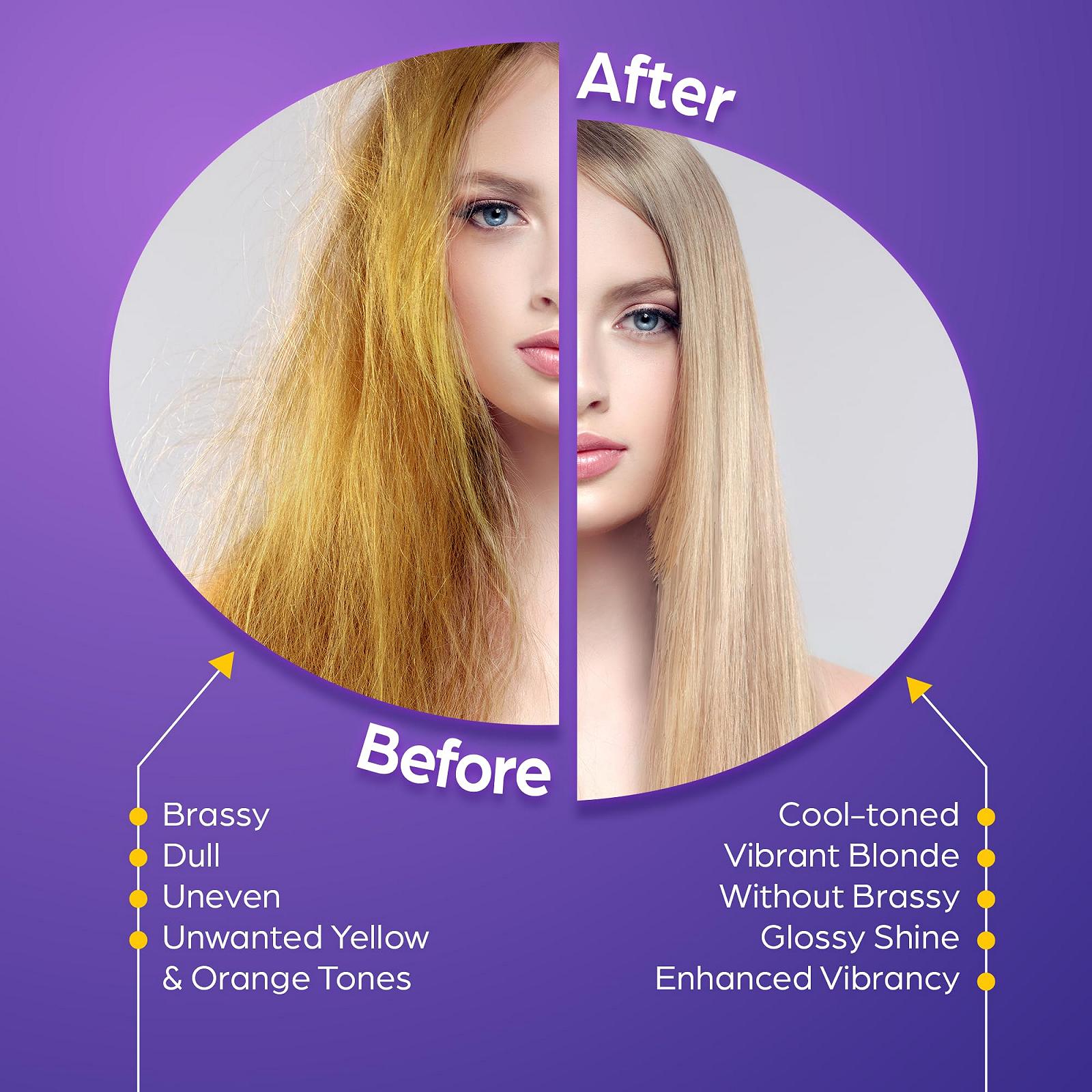 Шампунь Herbishh Colour Brightening для окрашенных волос блонд, серый 500 мл, фото №3 Шампунь Herbishh Colour Brightening для окрашенных волос блонд, серый 500 мл, фото №3