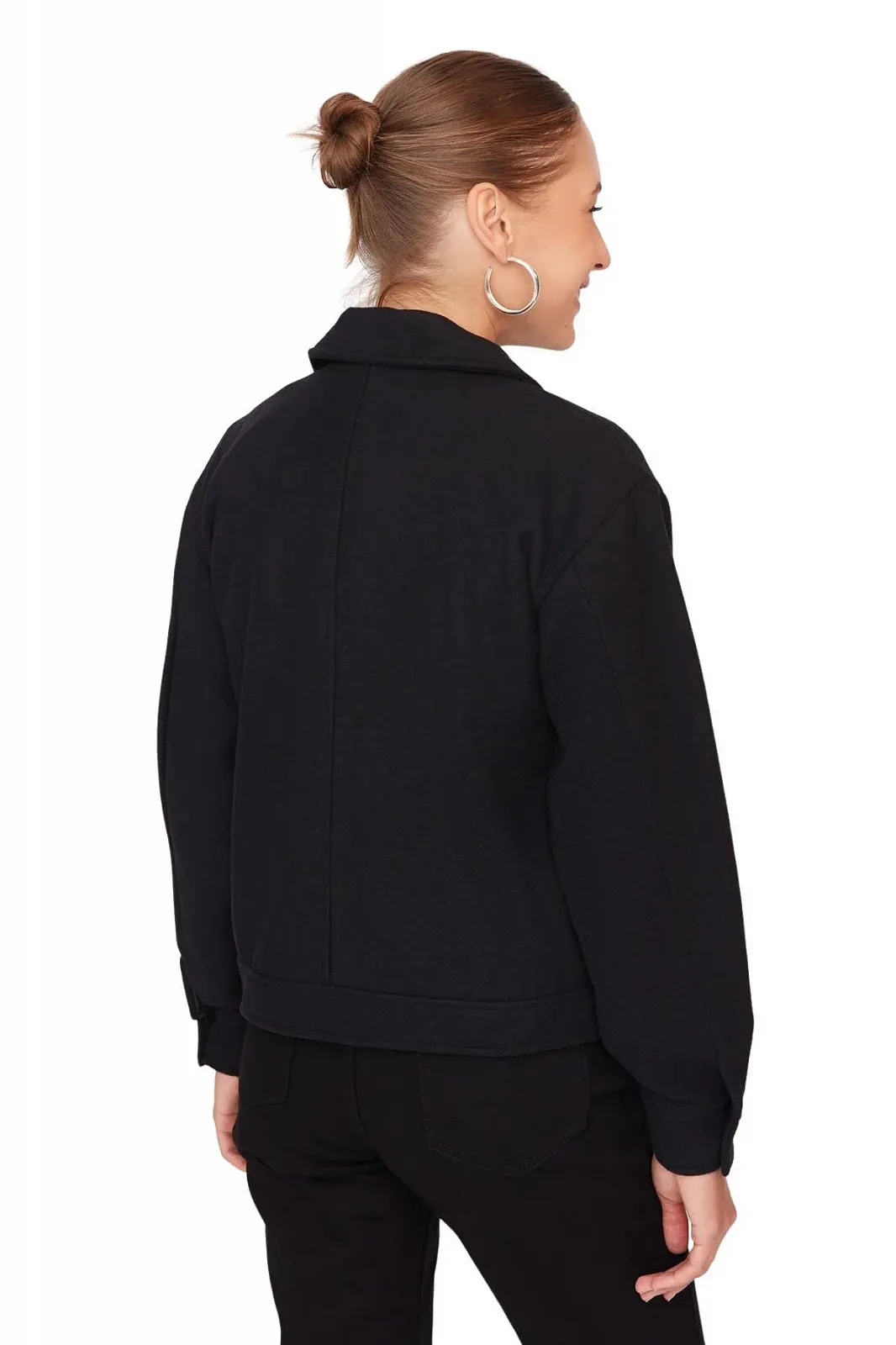 Пальто TRENDYOL Woven Plain Regular Shift, фото №5