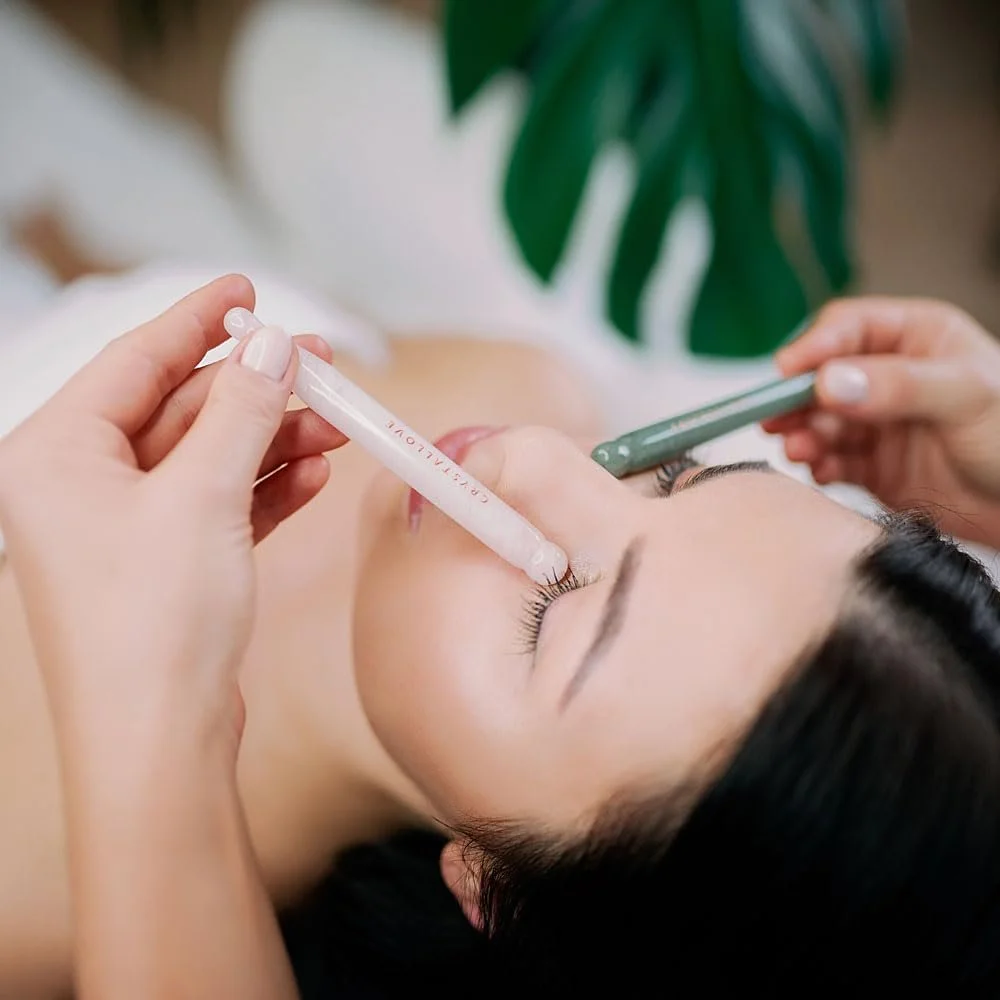 Масажер для обличчя CRYSTALLOVE Rose Quartz Reflexology Stick, фото №3