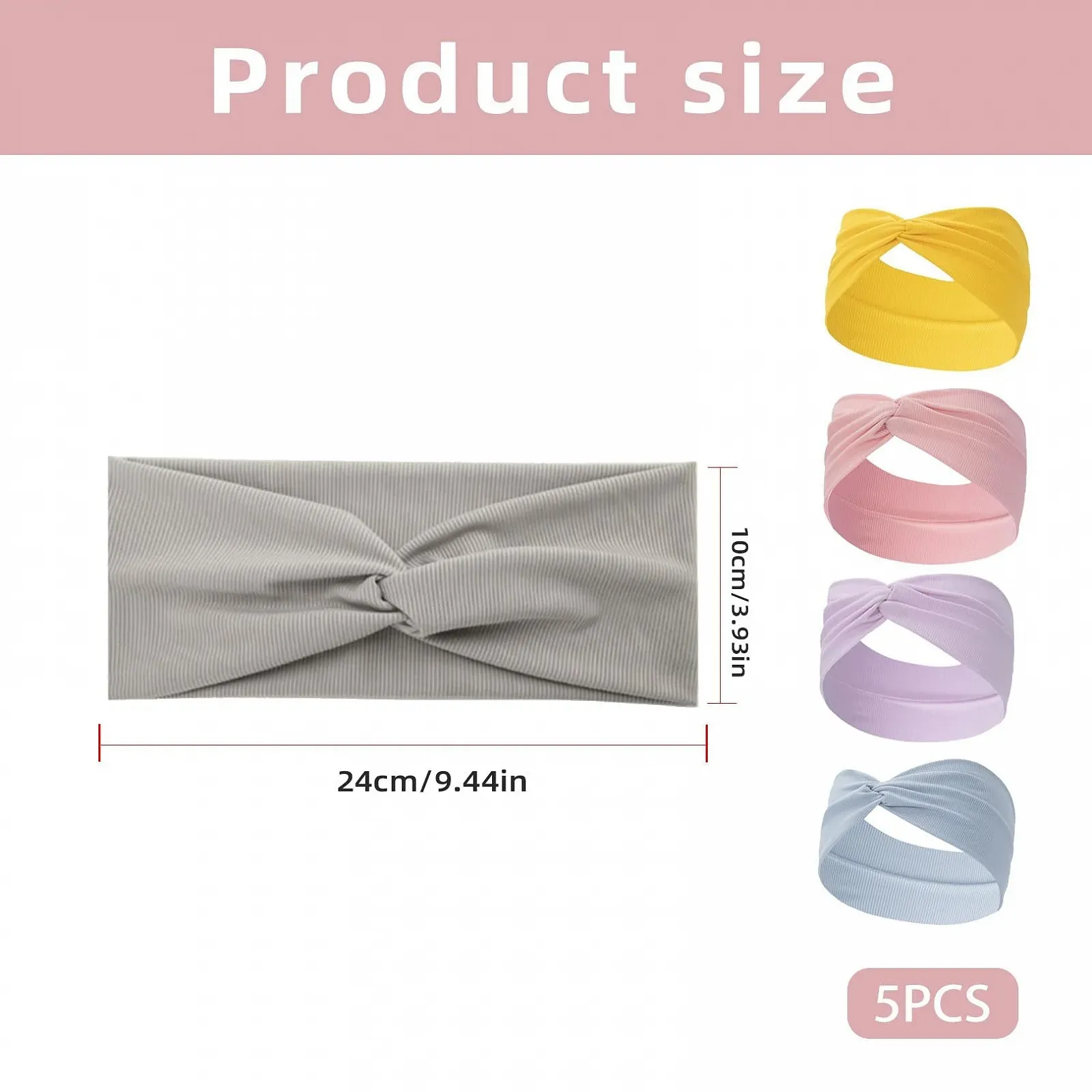 Еластичні пов'язки для волосся, фото №2
