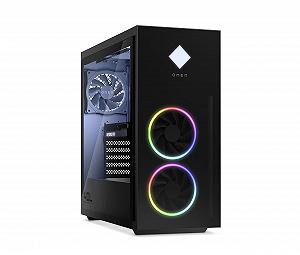 Ігровий ПК HP Omen Intel Core i7-12700K 32GB DDR4 RAM 1TB SSD + 1TB HDD NVIDIA GeForce RTX 3080 Windows 11 Home Чорний Вікно RGB Вентилятор Рідинне охолодження - Фото 1