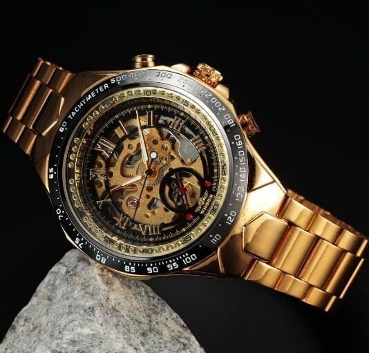 Часы Winner Action Gold, фото №3