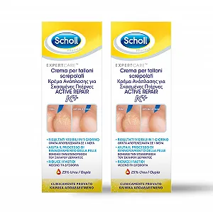 Крем для ног Scholl Cracked Heel K+ 2 x 60 мл - Фото 1