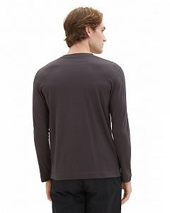 Футболка с длинными рукавами Tom Tailor 1037744-10899 Темно-серый XL synthetic.ua - Фото 1