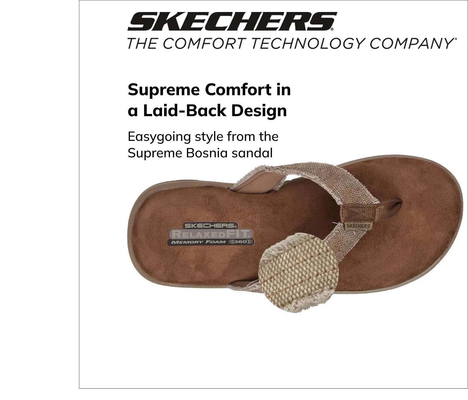 Сандалі Skechers Supreme Bosnia Toe Separator, фото №2 Сандалі Skechers Supreme Bosnia Toe Separator, фото №2