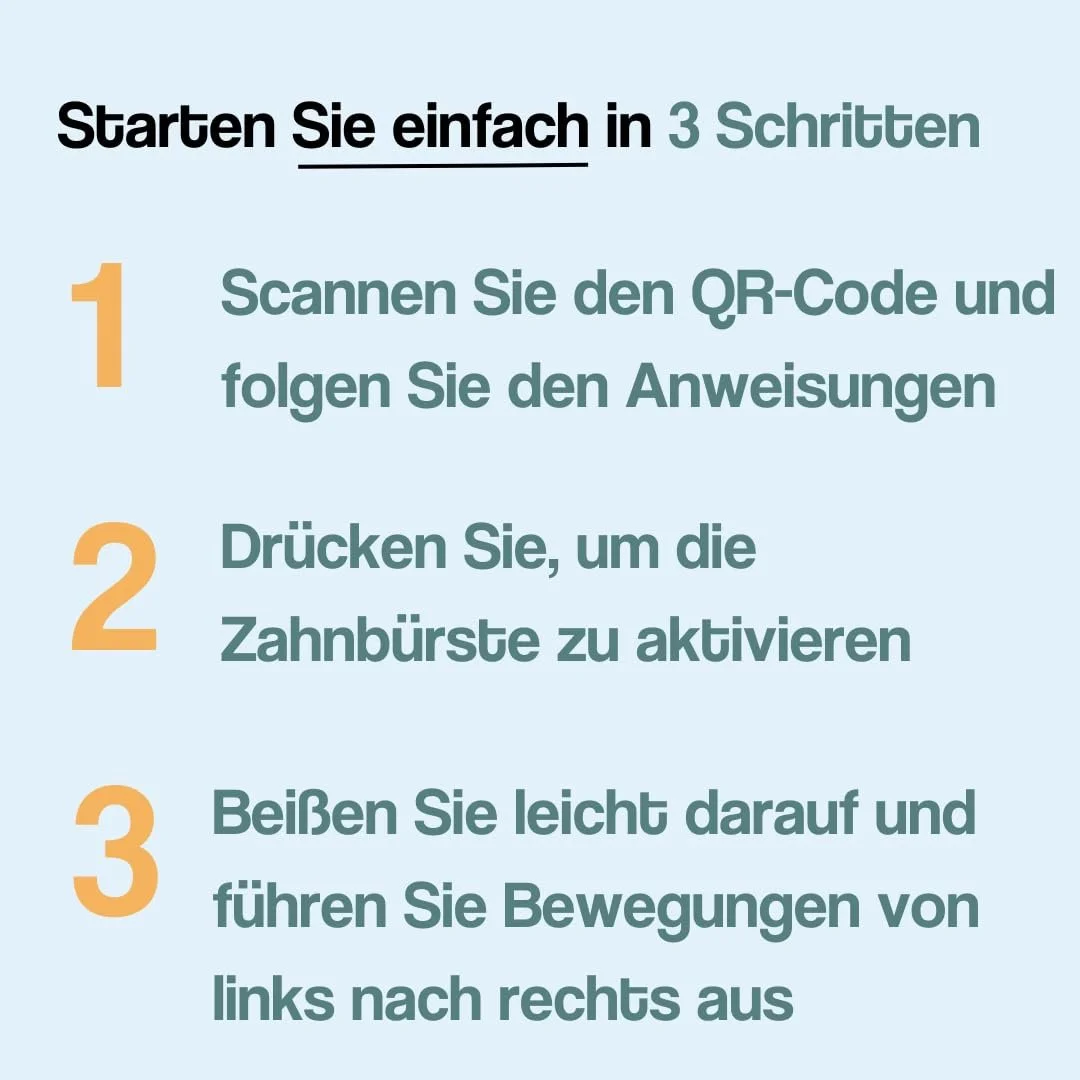 Электрическая зубная щетка Y-Brush Kids NylonStart Set Синяя, фото №3