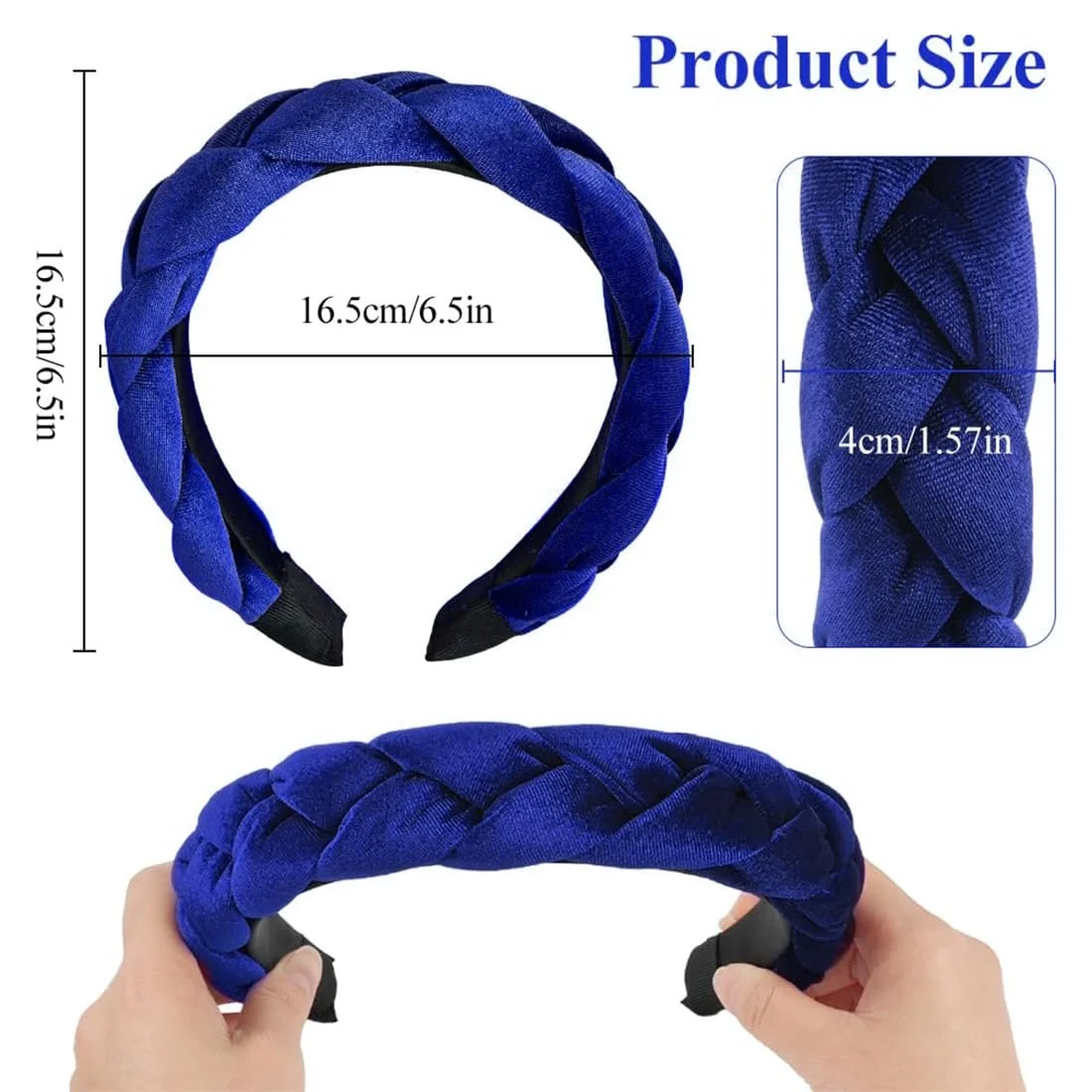 Обруч для волос плетеный, фото №2 Обруч для волос плетеный, фото №2