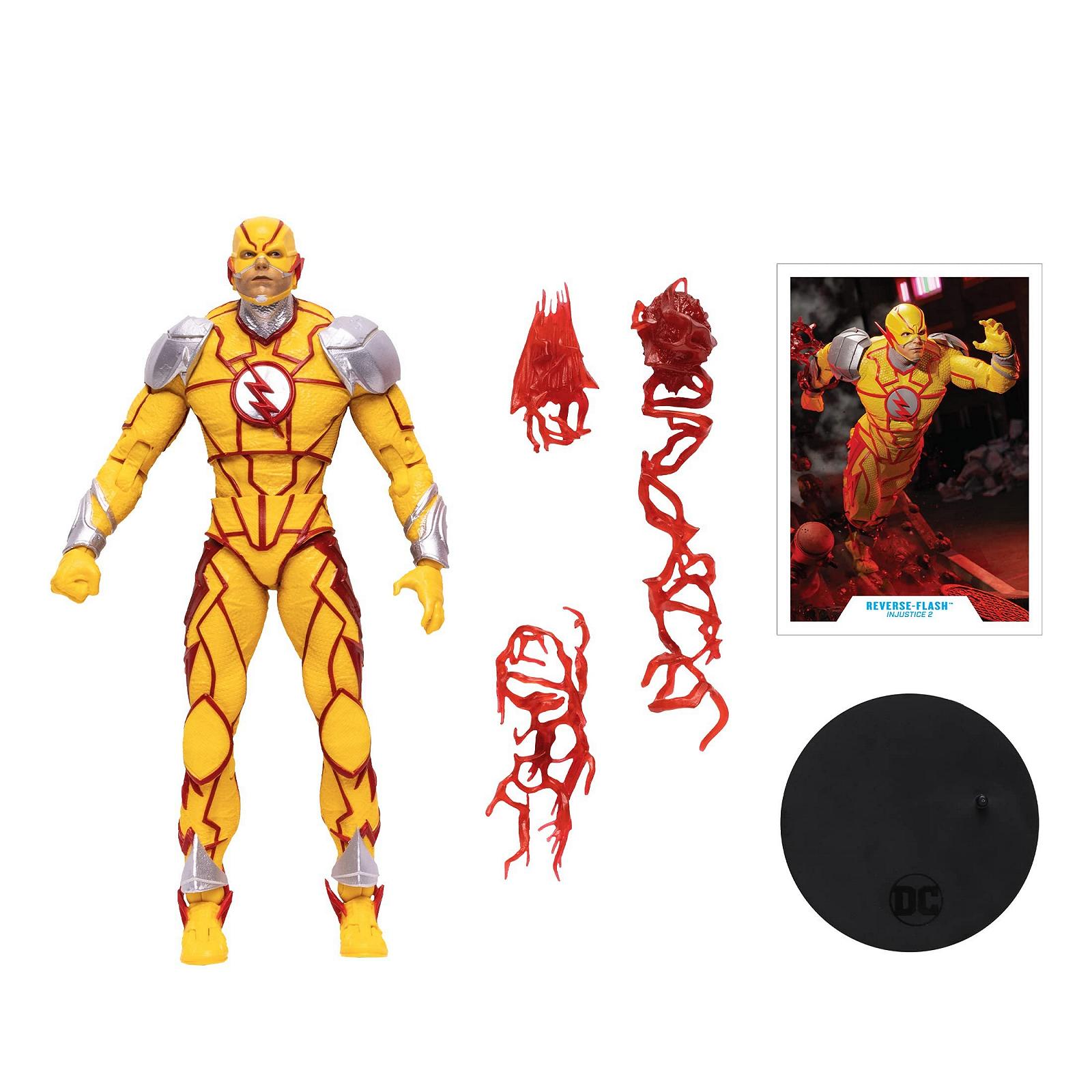 Фігурка Ігрова McFarlane DC Reverse Flash (Injustice 2) 18 см, різнокольоровий, фото №4