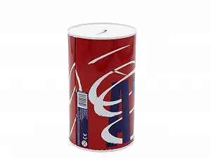 Копилка CyP Brands Atlético de Madrid металлическая красная 10 x 17 см synthetic.ua - Фото 1