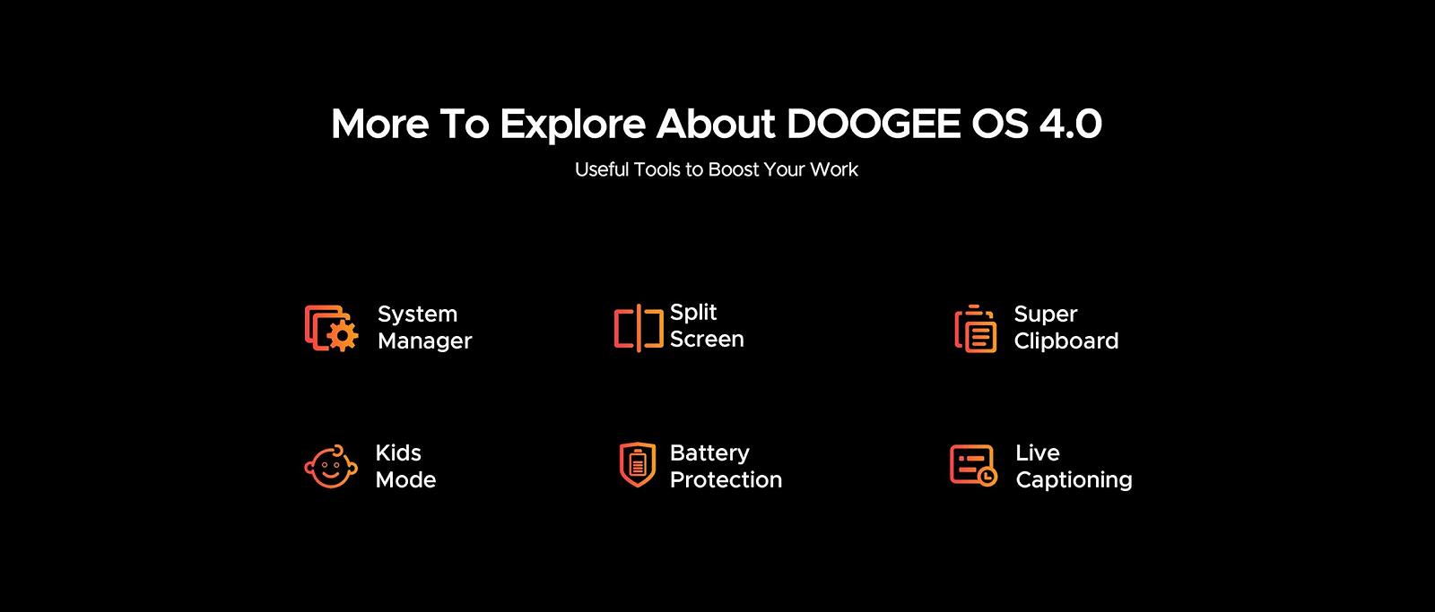 Захищений смартфон DOOGEE VMAX Pro 5G 32GB + 512GB 6.58 дюйма FHD+ 108 Мп + 20 Мп (нічного бачення) + 16 Мп Android 14 NFC 22000 мАг Black, фото №8 Захищений смартфон DOOGEE VMAX Pro 5G 32GB + 512GB 6.58 дюйма FHD+ 108 Мп + 20 Мп (нічного бачення) + 16 Мп Android 14 NFC 22000 мАг Black, фото №8