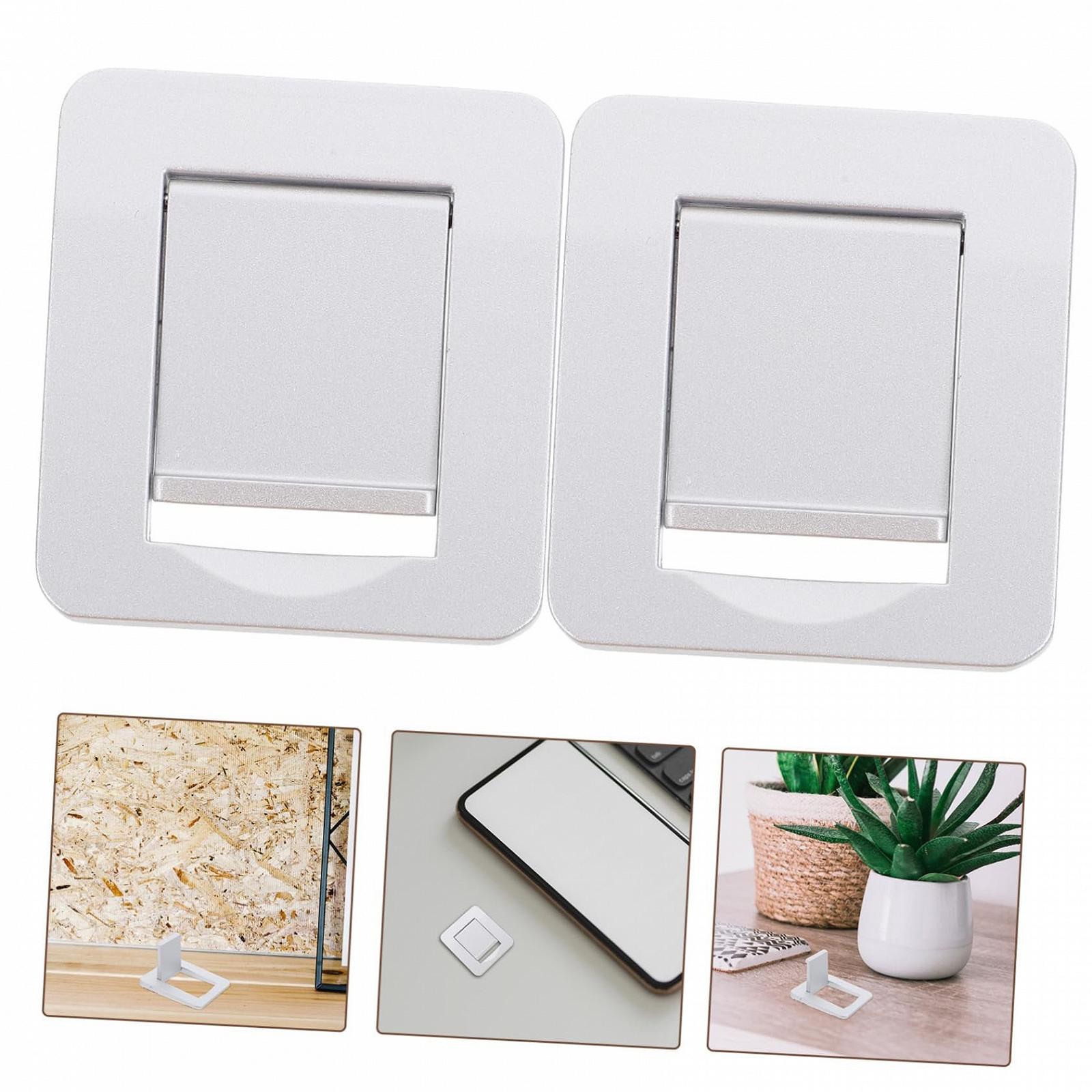 Тримач для ноутбука OSALADI 2 шт, Вертикальна підставка для ноутбука, Ергономічна, що заощаджує простір, для оптимальної вентиляції та захисту від перегріву для столів, фото №9