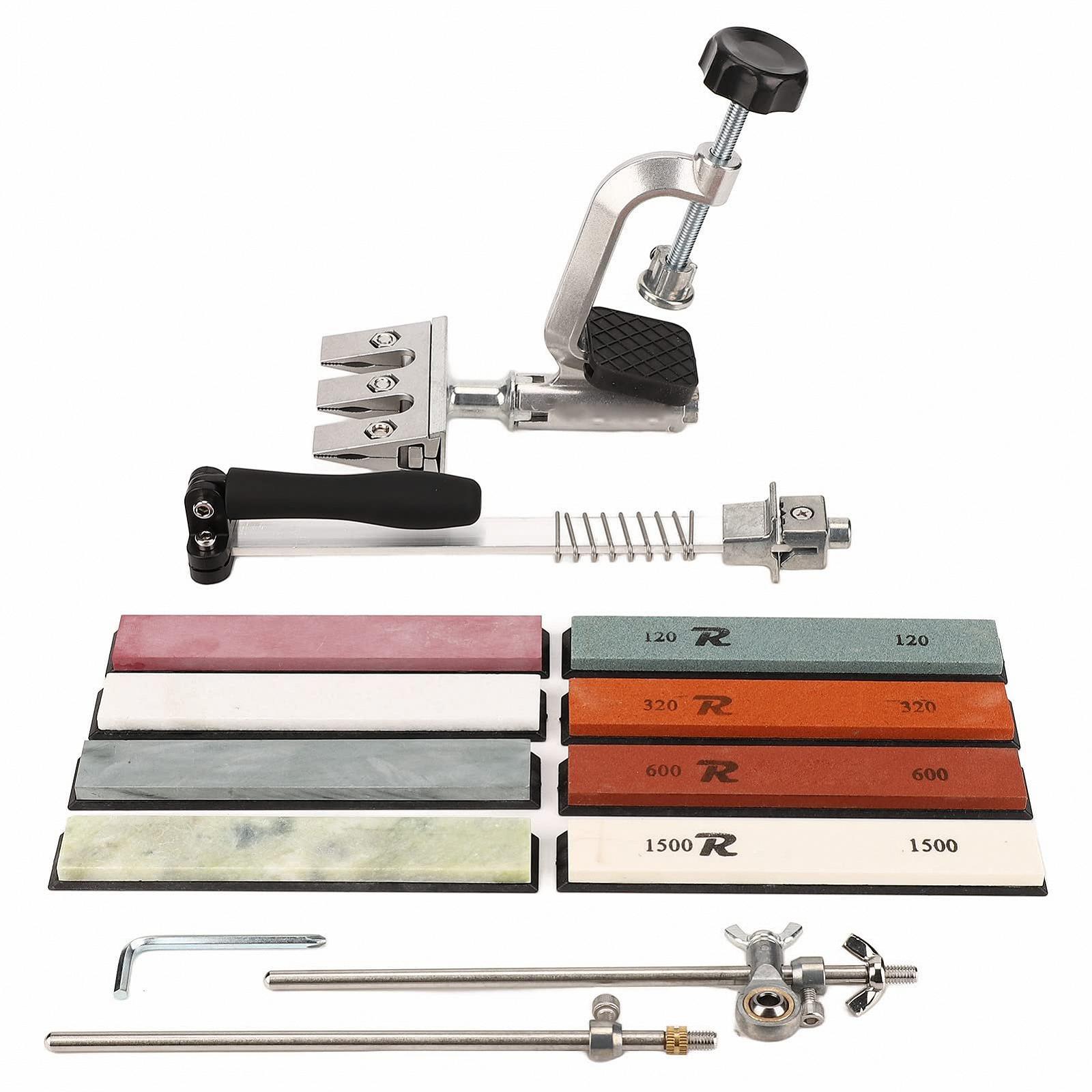 Точильна система KIMISS Vertical Bar Stone Sharpening System вертикальна професійна для кухонних ножів, фото №3