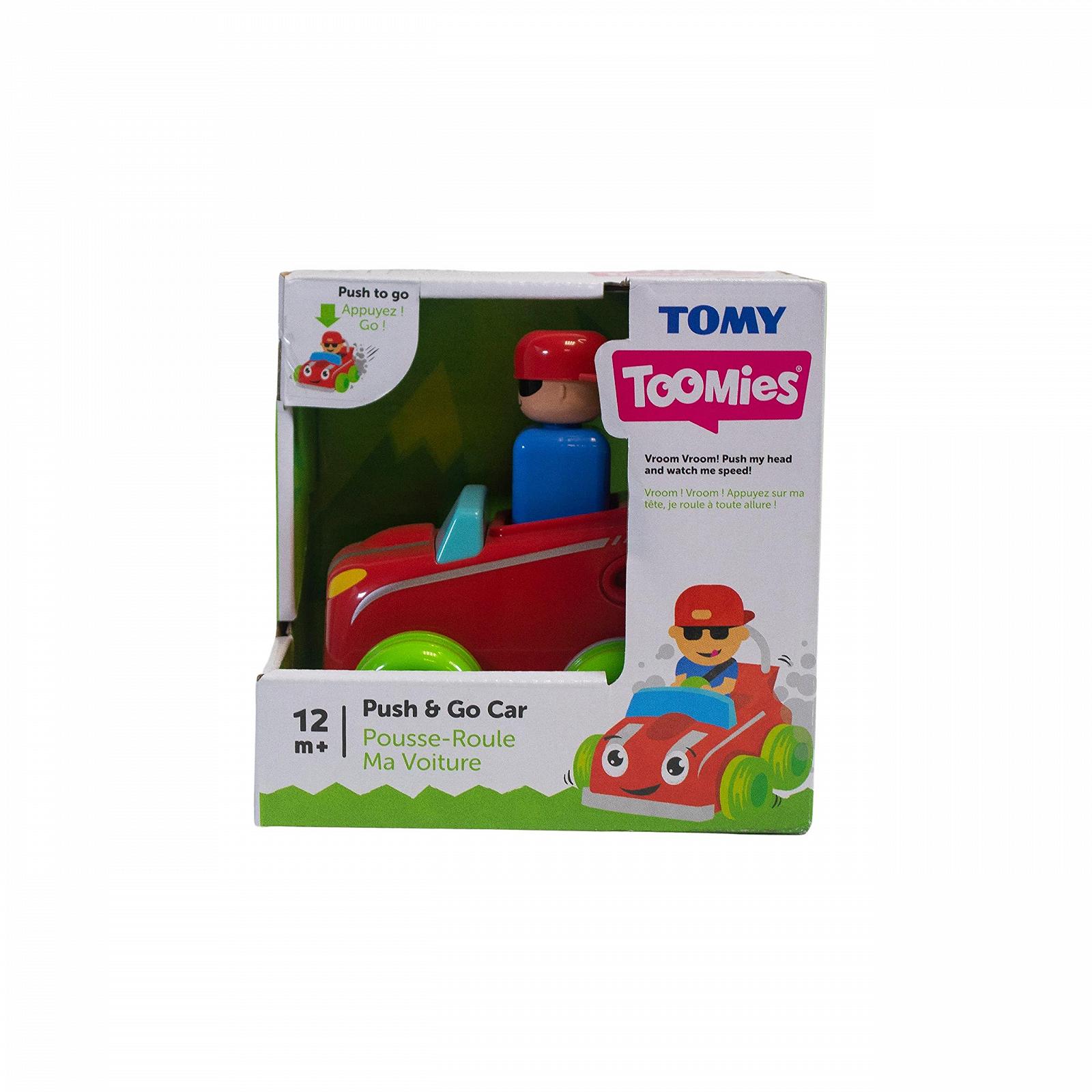 Игрушечный автомобиль TOMY Trane Roll Up оранжево-зеленый, фото №8