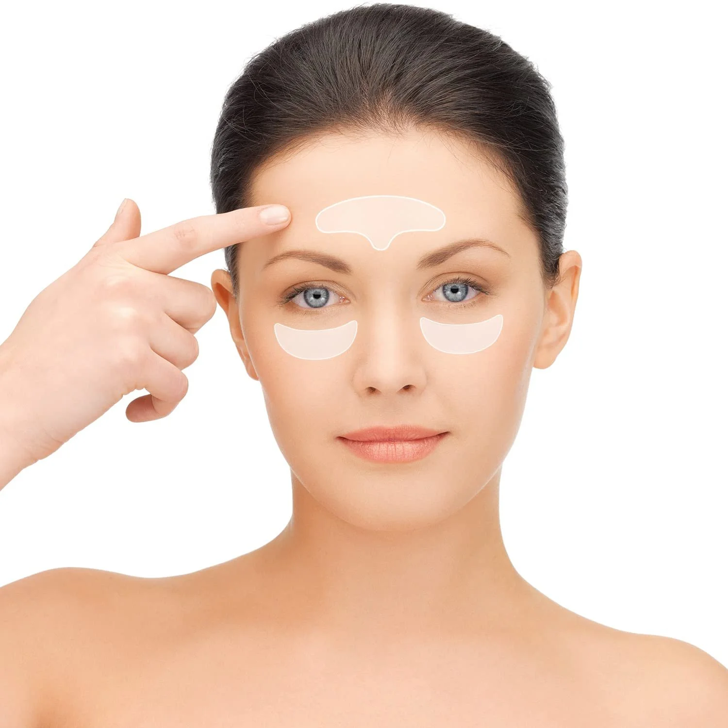 Набір патчів від зморшок для обличчя MFUOE, 3 шт., патч для чола, патч для очей, силіконовий патч, фото №4 Набір патчів від зморшок для обличчя MFUOE, 3 шт., патч для чола, патч для очей, силіконовий патч, фото №4