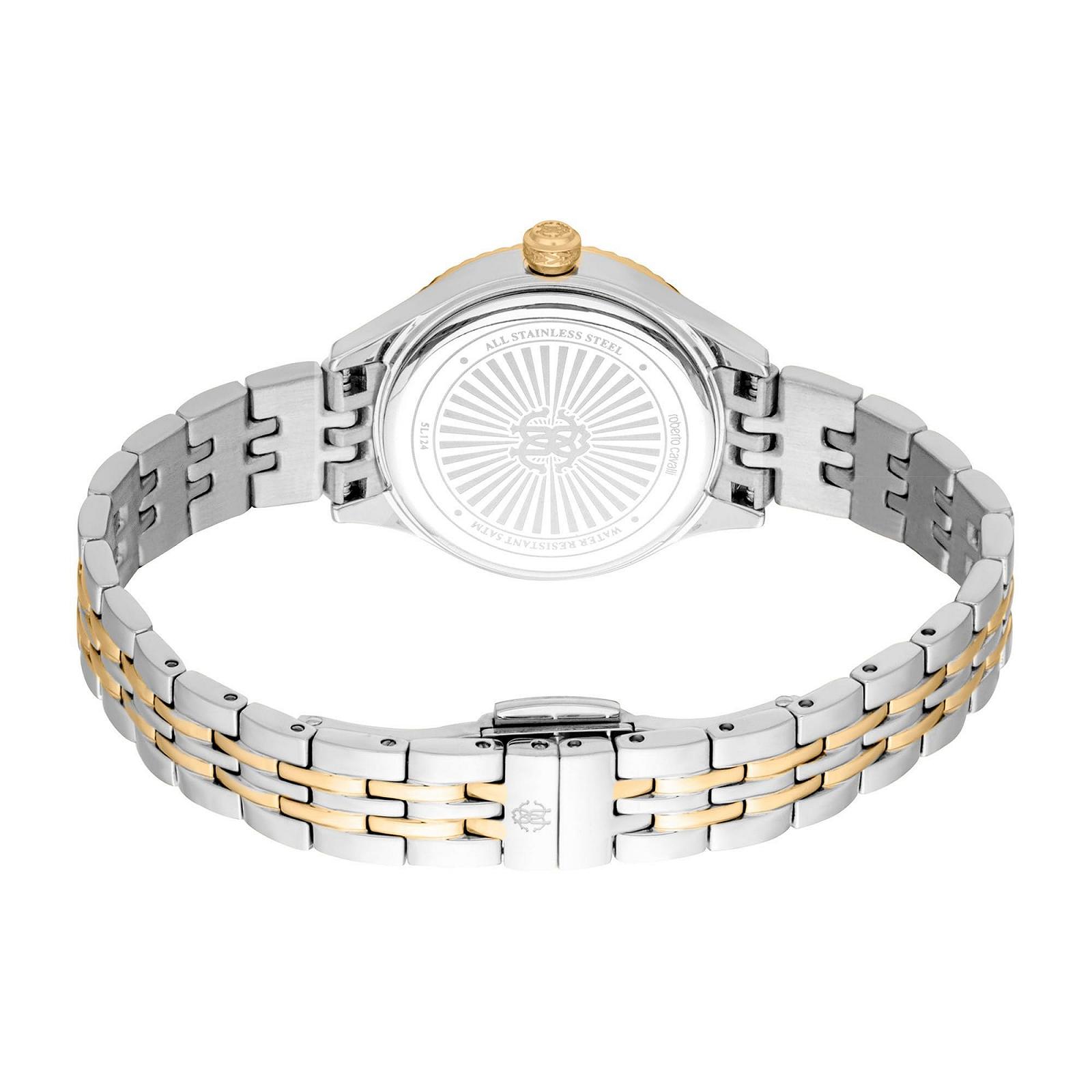 Женские аналоговые кварцевые часы Roberto Cavalli RC5L124M0095, черные, фото №3
