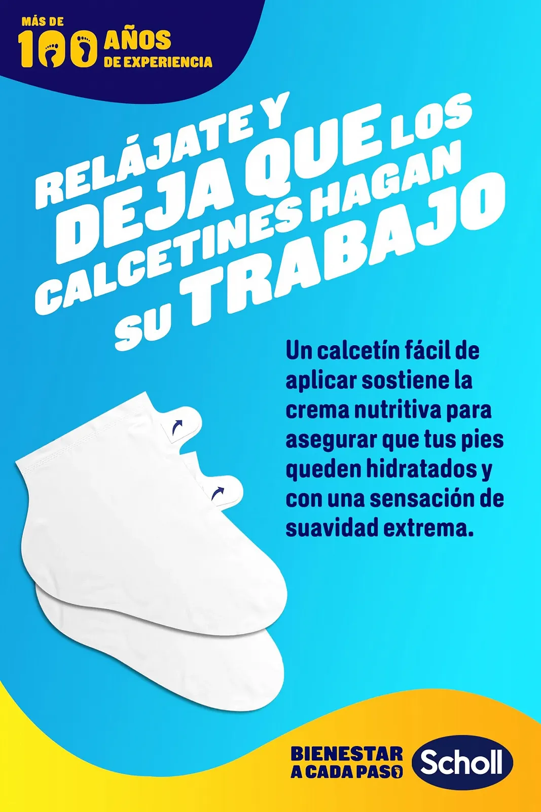 Маска для ног Scholl PediMask PediMask для мягкости стоп с медом манука Глубокое увлажнение, фото №4